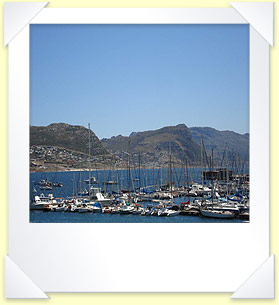 Simons Town marina, Cape Town, South Africa