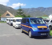 Fleet of luxury minibuses, Hermanus