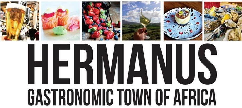 Hermanus is the Gastronomic town of Africa - near Cape Town, South Africa