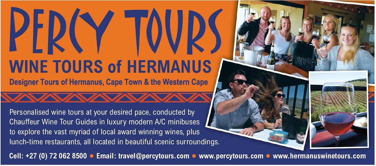 Wine Tours of Hermanus and the amazing Winelands of Cape Town, Stellenbosch and beyond.... with Percy Tours of Hermanus