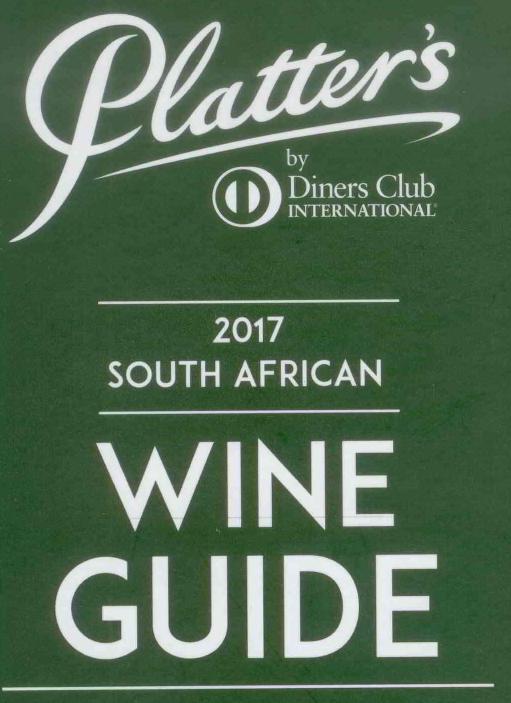 Percy Tours Hermanus in 2017 John Platter wine book of South Africa