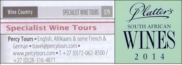 Wine Tours with Percy Tours, Hermanus, Stellenbosch, Franschhoek, Cape Town, South Africa