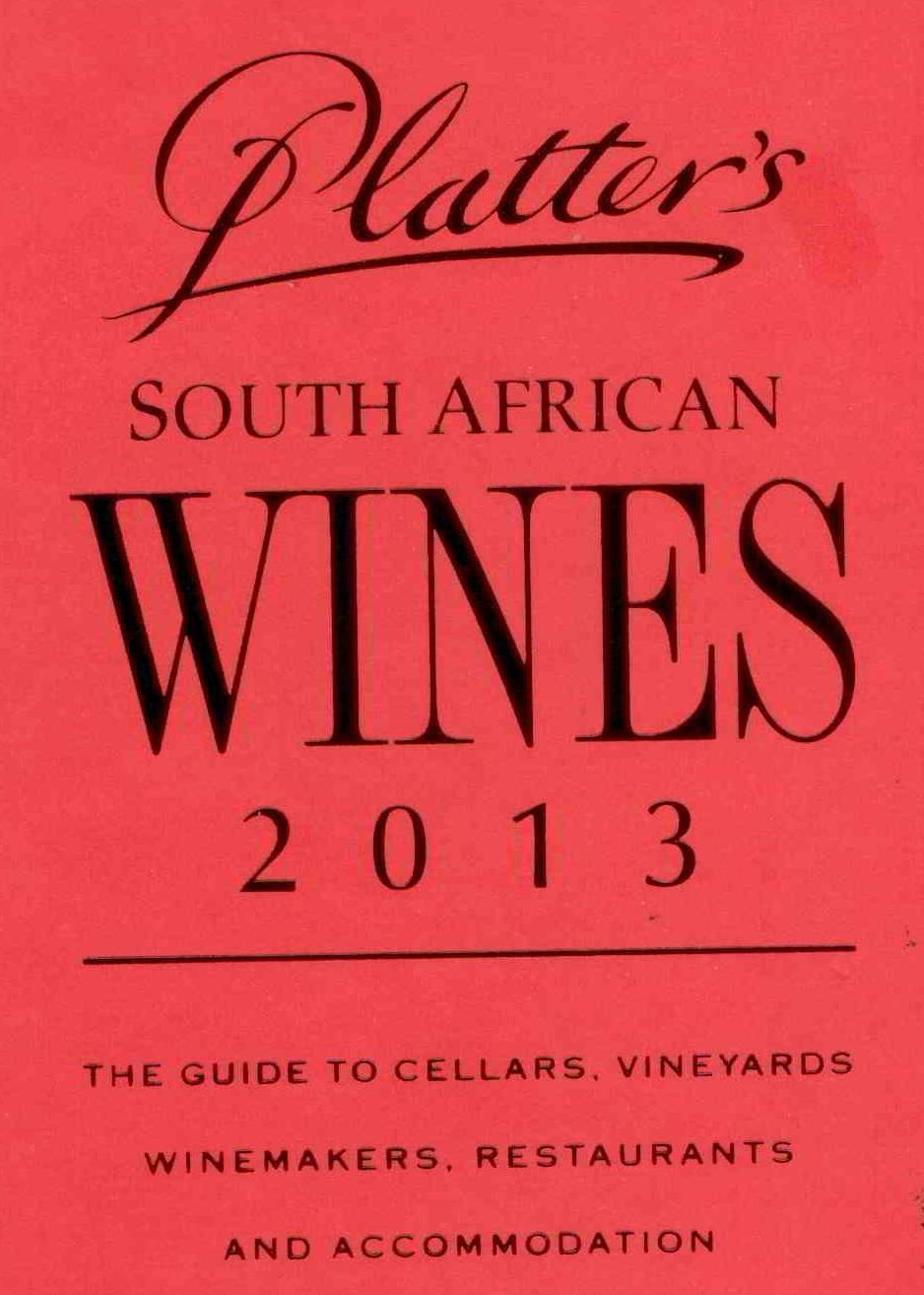 Percy Tours Hermanus in 2013 John Platter wine book of South Africa