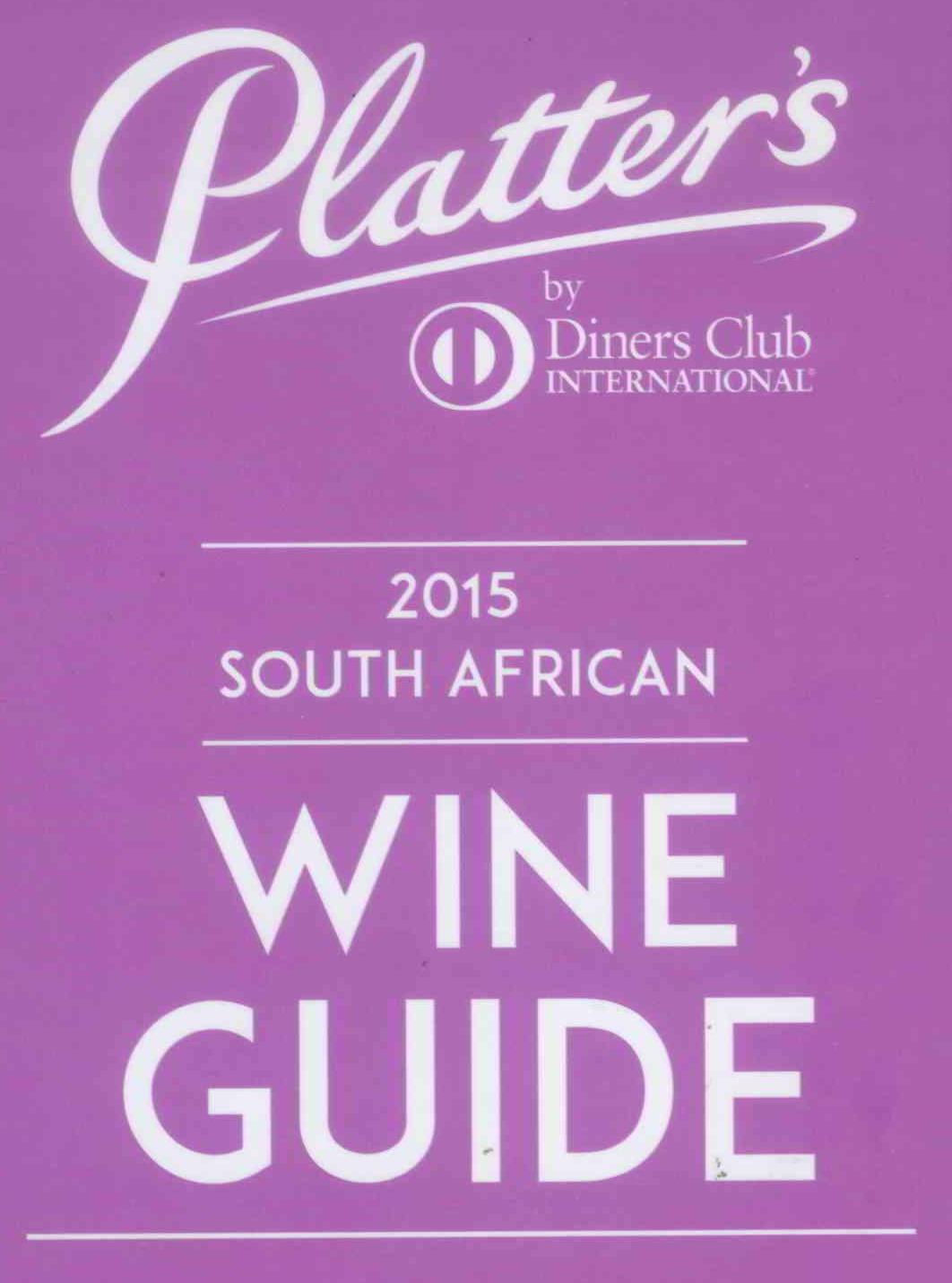 Percy Tours Hermanus in 2015 John Platter wine book of South Africa