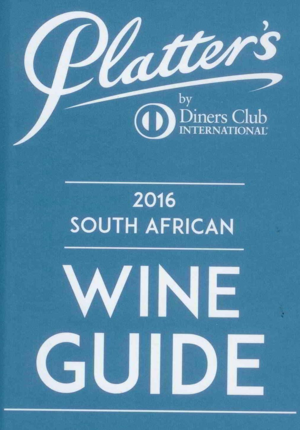 Percy Tours Hermanus in 2016 John Platter wine book of South Africa