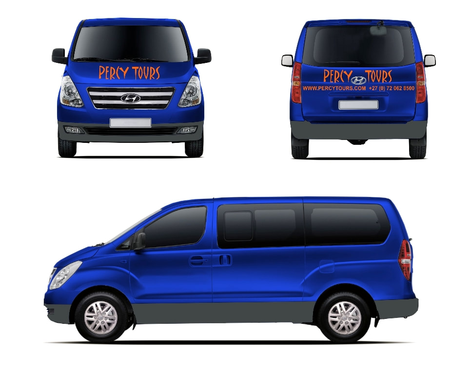 Percy Tours luxury minibus