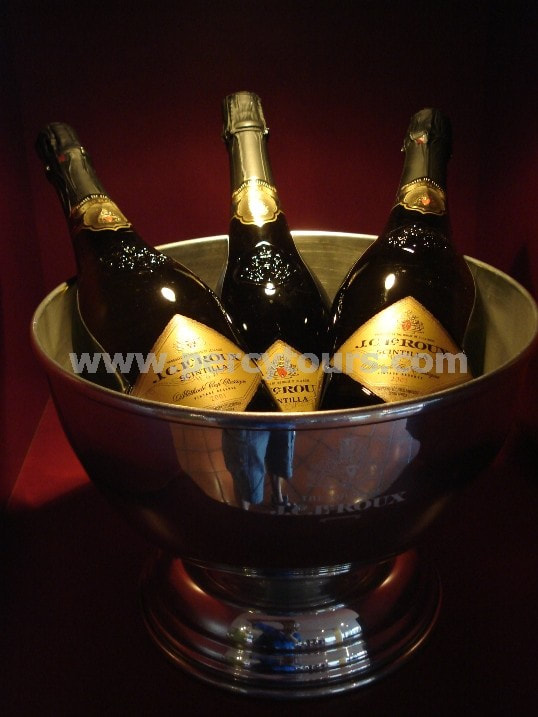 MCC champagne bottles, winery, wine tours, Cape Town, South Africa
